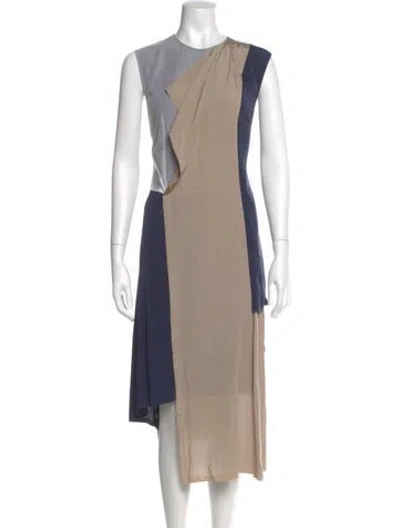 Pre-owned Maison Margiela 2013 Long Dress In Neutral