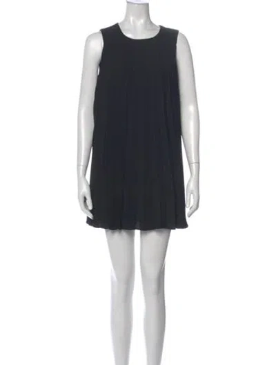 Pre-owned Maison Margiela 2013 Mini Dress In Black