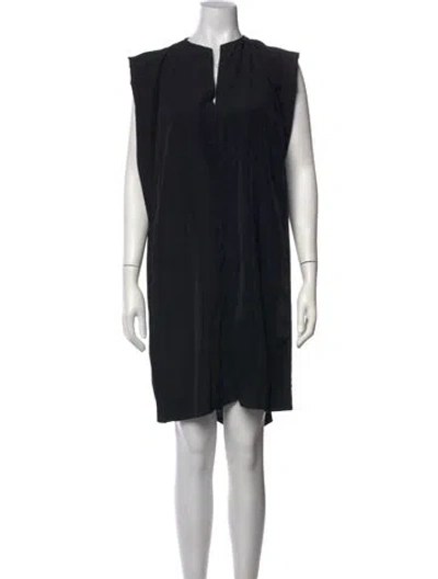 Pre-owned Maison Margiela 2013 Mini Dress In Black