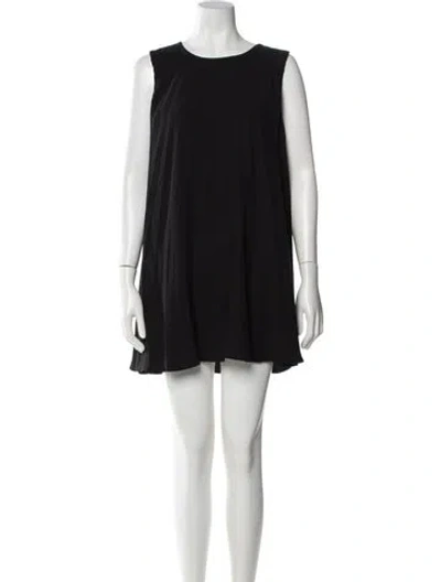 Pre-owned Maison Margiela 2013 Mini Dress In Black