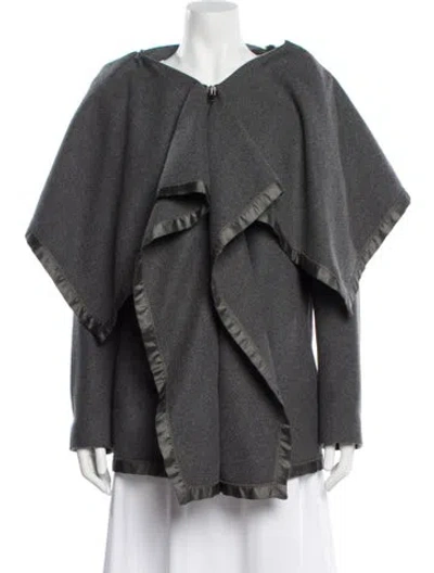Pre-owned Maison Margiela 2013 Wool Coat In Gray