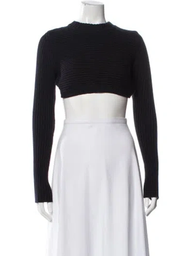 Pre-owned Maison Margiela 2014 Crew Neck Sweater In Black