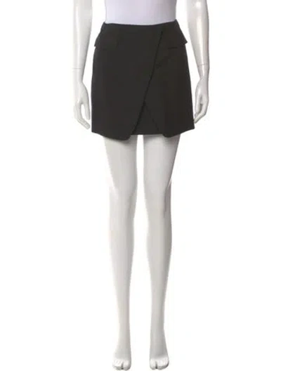 Pre-owned Maison Margiela 2014 Mini Skirt In Black