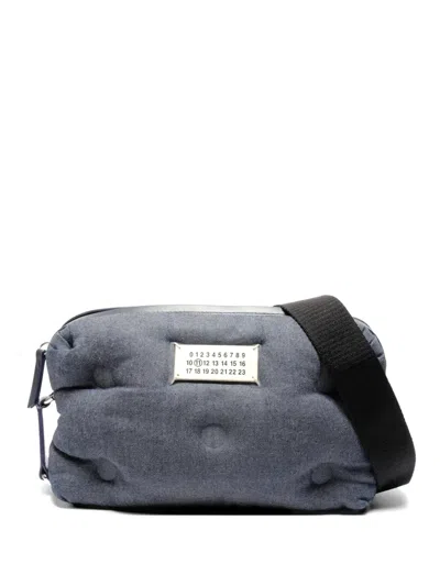 Pre-owned Maison Margiela 2015-2025 Glam Slam Sport Cross Body Bag In Blue