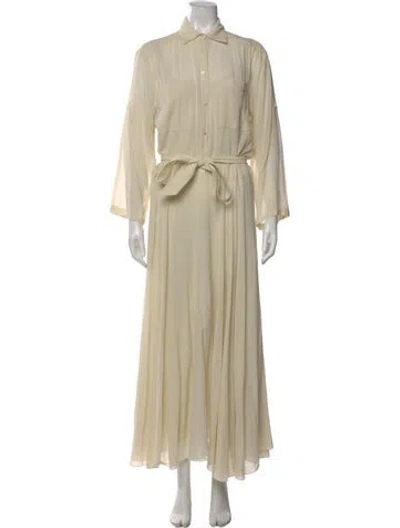 Pre-owned Maison Margiela 2015 Long Dress In Neutral