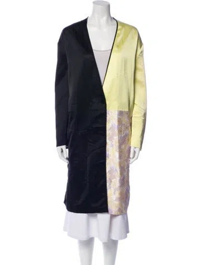 Pre-owned Maison Margiela 2015 Printed Coat In Multi