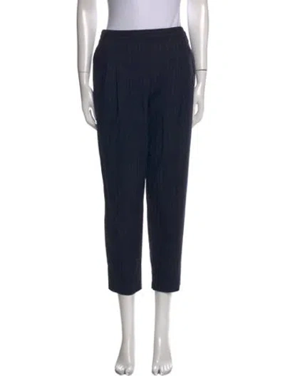 Pre-owned Maison Margiela 2015 Straight Leg Pants In Blue