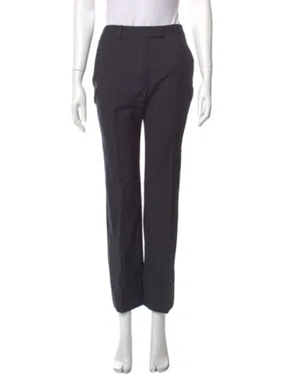 Pre-owned Maison Margiela 2015 Straight Leg Pants In Blue