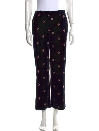 Pre-owned Maison Margiela 2015 Wide Leg Pants In Blue