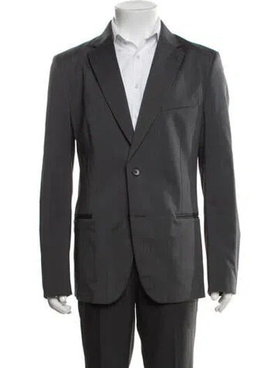 Pre-owned Maison Margiela 2015 Wool Blazer In Gray