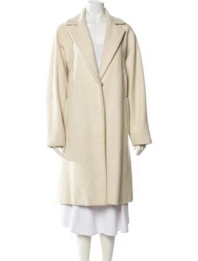Pre-owned Maison Margiela 2015 Wool Coat In Neutral