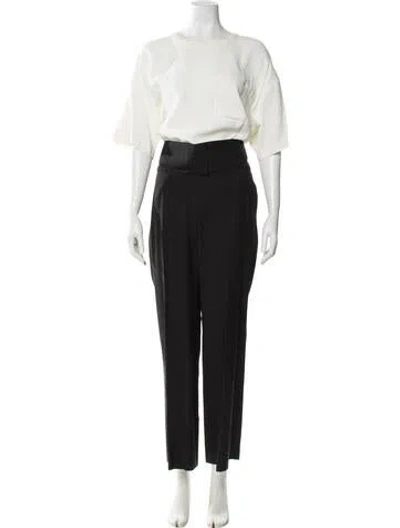 Pre-owned Maison Margiela 2015 Wool Jumpsuit In Black