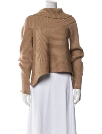 Pre-owned Maison Margiela 2015 Wool Sweater In Brown