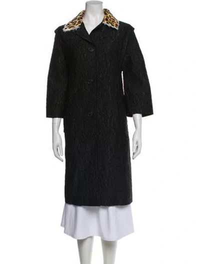 Pre-owned Maison Margiela 2016 Coat In Black