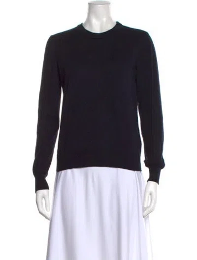 Pre-owned Maison Margiela 2016 Crew Neck Sweater In Blue