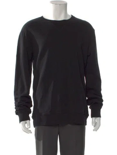 Pre-owned Maison Margiela 2016 Crew Neck Sweatshirt In Black