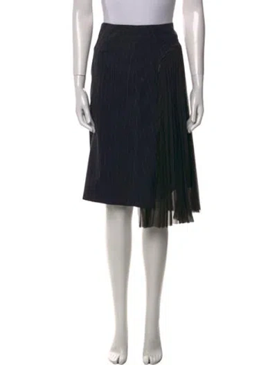 Pre-owned Maison Margiela 2017 Knee-length Skirt In Blue