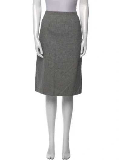 Pre-owned Maison Margiela 2017 Knee-length Skirt In Gray