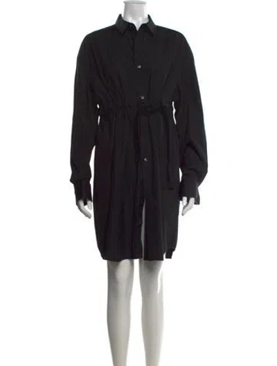 Pre-owned Maison Margiela 2017 Mini Dress In Black