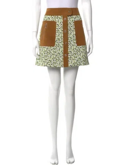 Pre-owned Maison Margiela 2017 Mini Skirt In White