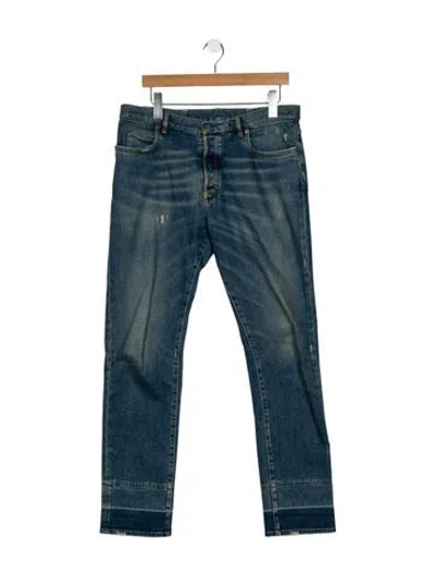 Pre-owned Maison Margiela 2017 Skinny Jeans In Blue