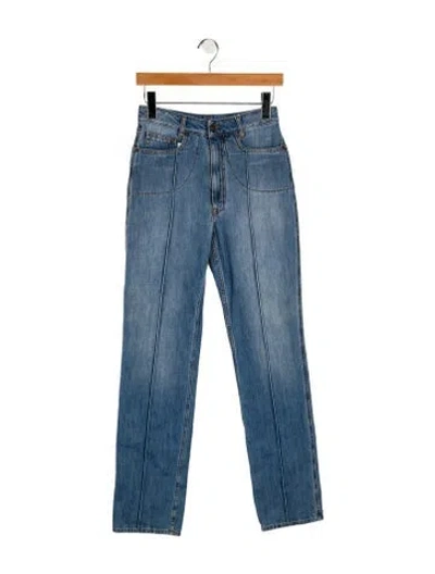 Pre-owned Maison Margiela 2017 Straight Leg Jeans W/ Tags In Blue