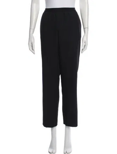 Pre-owned Maison Margiela 2017 Straight Leg Pants In Black