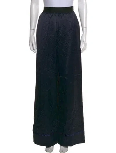 Pre-owned Maison Margiela 2017 Wide Leg Pants In Black