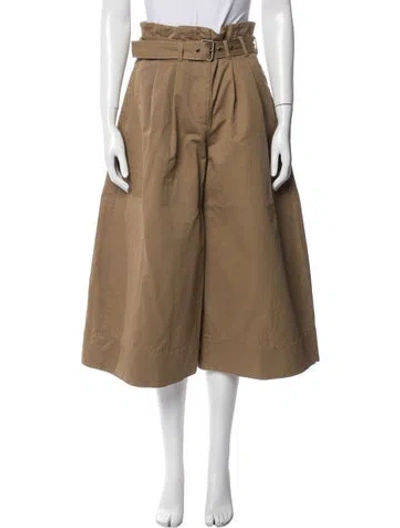 Pre-owned Maison Margiela 2017 Wide Leg Pants In Brown