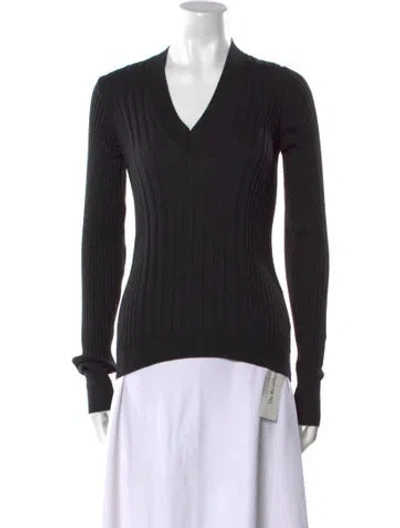 Pre-owned Maison Margiela 2017 Wool Sweater In Gray