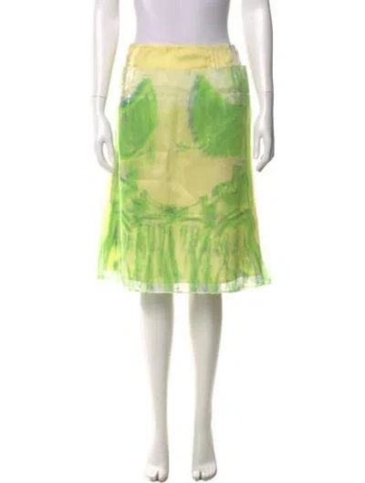 Pre-owned Maison Margiela 2018 Knee-length Skirt In Green