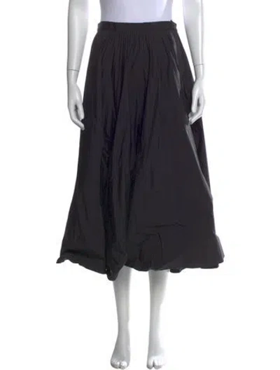 Pre-owned Maison Margiela 2018 Long Skirt In Black