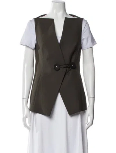 Pre-owned Maison Margiela 2018 Vest In Green