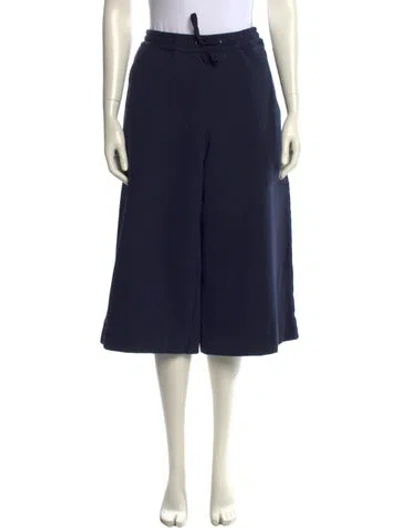 Pre-owned Maison Margiela 2018 Wide Leg Pants In Black