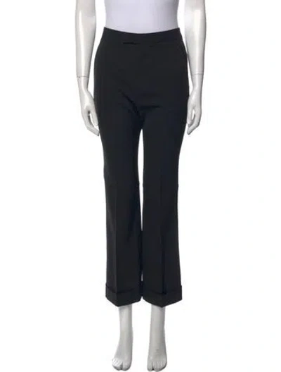 Pre-owned Maison Margiela 2018 Wide Leg Pants In Black