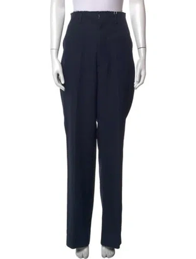 Pre-owned Maison Margiela 2018 Wide Leg Pants W/ Tags In Blue