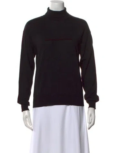 Pre-owned Maison Margiela 2018 Wool Sweater In Black