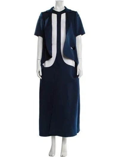 Pre-owned Maison Margiela 2019 Coat W/ Tags In Blue