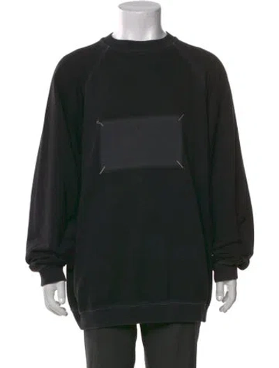 Pre-owned Maison Margiela 2019 Graphic Print Pullover In Black