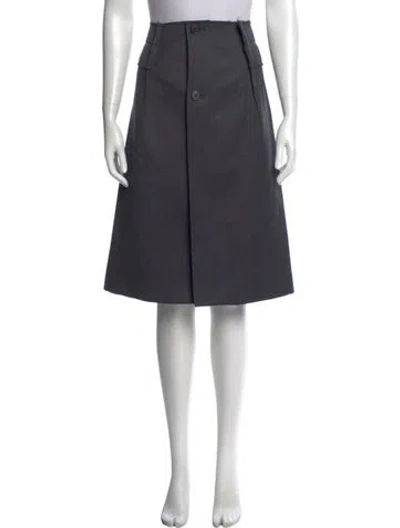 Pre-owned Maison Margiela 2019 Knee-length Skirt In Gray