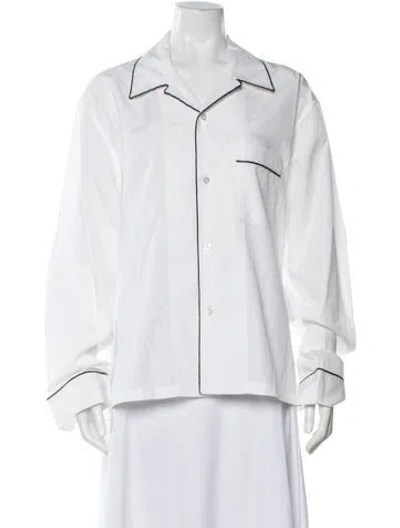Pre-owned Maison Margiela 2019 Long Sleeve Shirt In White