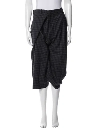 Pre-owned Maison Margiela 2019 Wide Leg Pants In Gray