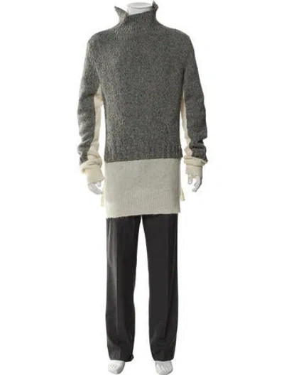 Pre-owned Maison Margiela 2019 Wool Pullover In Gray