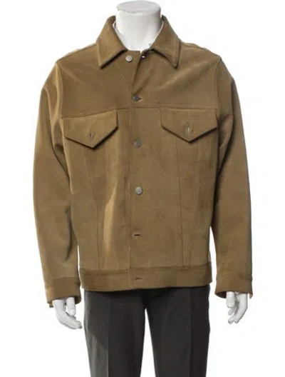 Pre-owned Maison Margiela 2020 Calf Leather Jacket In Brown