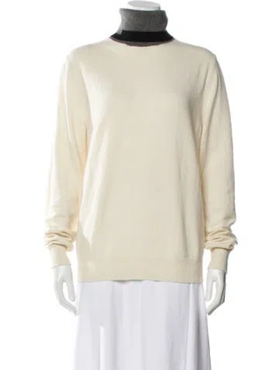 Pre-owned Maison Margiela 2020 Cashmere Sweater In Neutral
