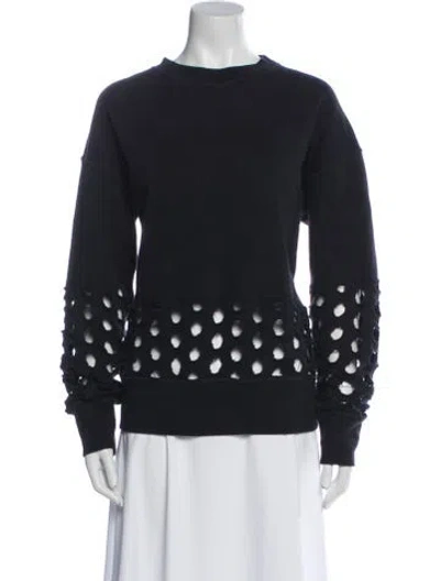 Pre-owned Maison Margiela 2020 Crew Neck Sweatshirt In Black