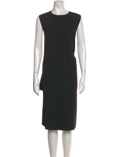 Pre-owned Maison Margiela 2020 Midi Length Dress In Black