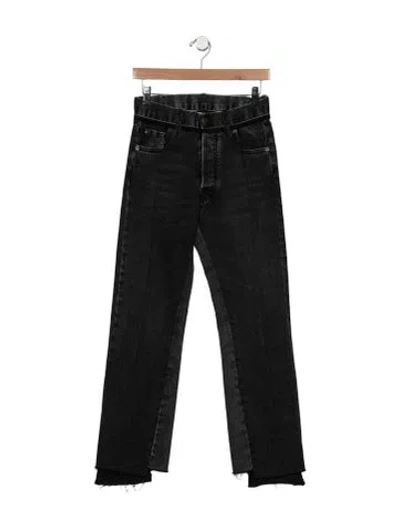 Pre-owned Maison Margiela 2020 Straight Leg Jeans In Black