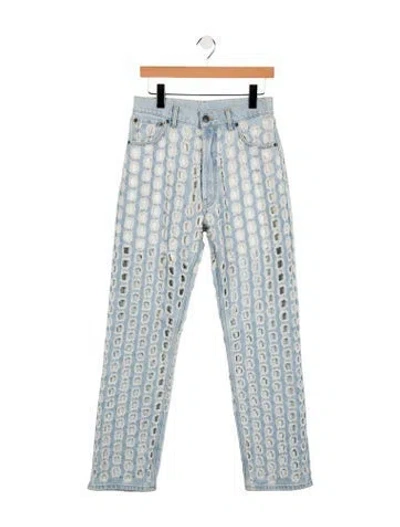 Pre-owned Maison Margiela 2020 Straight Leg Jeans In Blue