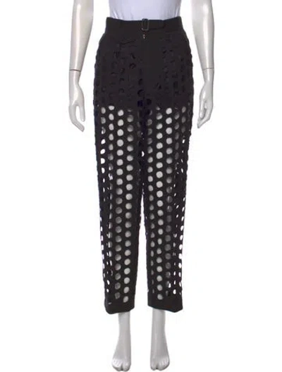 Pre-owned Maison Margiela 2020 Straight Leg Pants In Black
